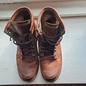 Timberland Men's Tan Leather Boots